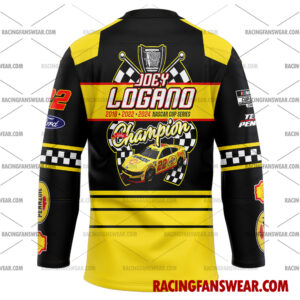 Nascar store - Loyal fans of Joey Logano's Men's Baseball Jersey,Women's Baseball Jersey,Kid's Baseball Jersey,Men's Hockey Jerseys,WoMen's Hockey Jerseys,Youth's Hockey Jerseys:vintage nascar racing suit,uniform,apparel,shirts,merch,merchandise,jersey,hoodie,jackets,shorts,sweatshirt,outfits,clothes