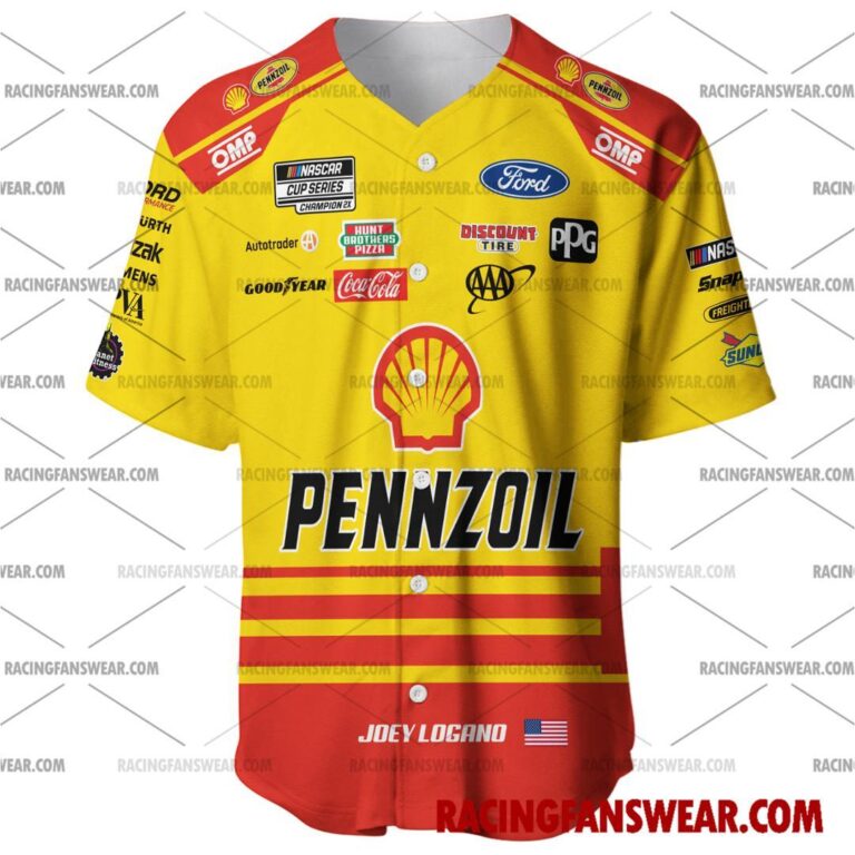 Nascar store - Loyal fans of Joey Logano's Men's Baseball Jersey,Women's Baseball Jersey,Kid's Baseball Jersey,Men's Hockey Jerseys,WoMen's Hockey Jerseys,Youth's Hockey Jerseys:vintage nascar racing suit,uniform,apparel,shirts,merch,merchandise,jersey,hoodie,jackets,shorts,sweatshirt,outfits,clothes