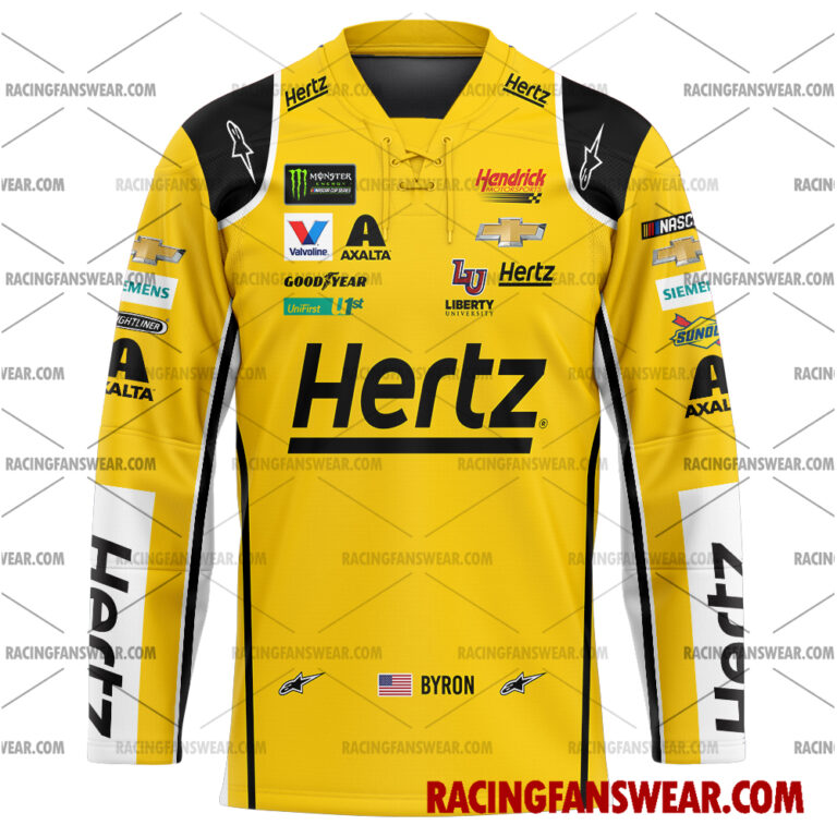 Nascar store - Loyal fans of William Byron's Men's Baseball Jersey,Women's Baseball Jersey,Kid's Baseball Jersey,Men's Hockey Jerseys,WoMen's Hockey Jerseys,Youth's Hockey Jerseys:vintage nascar racing suit,uniform,apparel,shirts,merch,merchandise,jersey,hoodie,jackets,shorts,sweatshirt,outfits,clothes