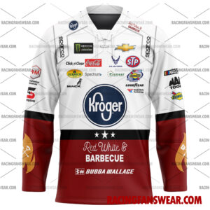 Nascar store - Loyal fans of Bubba Wallace's Men's Baseball Jersey,Women's Baseball Jersey,Kid's Baseball Jersey,Men's Hockey Jerseys,WoMen's Hockey Jerseys,Youth's Hockey Jerseys:vintage nascar racing suit,uniform,apparel,shirts,merch,merchandise,jersey,hoodie,jackets,shorts,sweatshirt,outfits,clothes