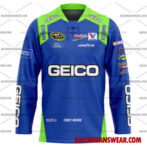 Casey Mears Nascar Racing 2015 Uniform Apparel Clothes Baseball Jersey Hockey Jersey 3 Nascar store - Loyal fans of Casey Mears's Men's Baseball Jersey,Women's Baseball Jersey,Kid's Baseball Jersey,Men's Hockey Jerseys,WoMen's Hockey Jerseys,Youth's Hockey Jerseys:vintage nascar racing suit,uniform,apparel,shirts,merch,merchandise,jersey,hoodie,jackets,shorts,sweatshirt,outfits,clothes