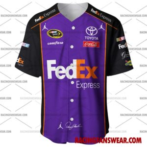 Nascar store - Loyal fans of Denny Hamlin's Men's Baseball Jersey,Women's Baseball Jersey,Kid's Baseball Jersey,Men's Hockey Jerseys,WoMen's Hockey Jerseys,Youth's Hockey Jerseys:vintage nascar racing suit,uniform,apparel,shirts,merch,merchandise,jersey,hoodie,jackets,shorts,sweatshirt,outfits,clothes