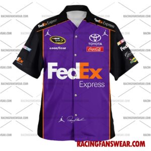 Nascar store - Loyal fans of Denny Hamlin's Unisex Hawaiian Shirt,Unisex Polo Shirt,Kid Hawaiian Shirt,Kid Polo Shirt:vintage nascar racing suit,uniform,apparel,shirts,merch,merchandise,jersey,hoodie,jackets,shorts,sweatshirt,outfits,clothes