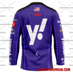 Denny Hamlin Nascar Racing 2024 Uniform Apparel Clothes Baseball Jersey Hockey Jersey 4 Nascar store - Loyal fans of Denny Hamlin's Men's Baseball Jersey,Women's Baseball Jersey,Kid's Baseball Jersey,Men's Hockey Jerseys,WoMen's Hockey Jerseys,Youth's Hockey Jerseys:vintage nascar racing suit,uniform,apparel,shirts,merch,merchandise,jersey,hoodie,jackets,shorts,sweatshirt,outfits,clothes