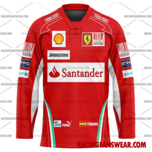 Fernando Alonso Formula One Racing 2010 Uniform Apparel Clothes Baseball Jersey Hockey Jersey 3 Formula One store - Loyal fans of Fernando Alonso's Men's Baseball Jersey,Women's Baseball Jersey,Kid's Baseball Jersey,Men's Hockey Jerseys,WoMen's Hockey Jerseys,Youth's Hockey Jerseys:vintage formula one racing suit,uniform,apparel,shirts,merch,merchandise,jersey,hoodie,jackets,shorts,sweatshirt,outfits,clothes