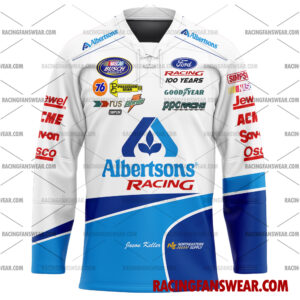 Jason Keller Nascar Racing 2002 Uniform Apparel Clothes Baseball Jersey Hockey Jersey 3 Nascar store - Loyal fans of Jason Keller's Men's Baseball Jersey,Women's Baseball Jersey,Kid's Baseball Jersey,Men's Hockey Jerseys,WoMen's Hockey Jerseys,Youth's Hockey Jerseys:vintage nascar racing suit,uniform,apparel,shirts,merch,merchandise,jersey,hoodie,jackets,shorts,sweatshirt,outfits,clothes