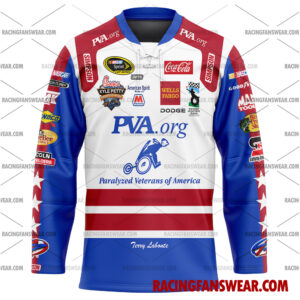 Nascar store - Loyal fans of Terry Labonte's Men's Baseball Jersey,Women's Baseball Jersey,Kid's Baseball Jersey,Men's Hockey Jerseys,WoMen's Hockey Jerseys,Youth's Hockey Jerseys:vintage nascar racing suit,uniform,apparel,shirts,merch,merchandise,jersey,hoodie,jackets,shorts,sweatshirt,outfits,clothes