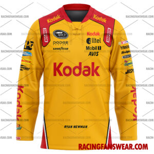 Nascar store - Loyal fans of Ryan Newman's Men's Baseball Jersey,Women's Baseball Jersey,Kid's Baseball Jersey,Men's Hockey Jerseys,WoMen's Hockey Jerseys,Youth's Hockey Jerseys:vintage nascar racing suit,uniform,apparel,shirts,merch,merchandise,jersey,hoodie,jackets,shorts,sweatshirt,outfits,clothes