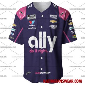 Nascar store - Loyal fans of Alex Bowman's Men's Baseball Jersey,Women's Baseball Jersey,Kid's Baseball Jersey,Men's Hockey Jerseys,WoMen's Hockey Jerseys,Youth's Hockey Jerseys:vintage nascar racing suit,uniform,apparel,shirts,merch,merchandise,jersey,hoodie,jackets,shorts,sweatshirt,outfits,clothes