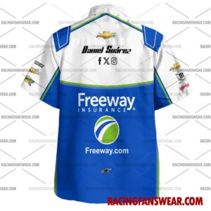 Daniel Suarez Nascar Racing 2025 Uniform Apparel Clothes Hawaiian Polo Shirts 2 Nascar store - Loyal fans of Daniel Suarez's Unisex Hawaiian Shirt,Unisex Polo Shirt,Kid Hawaiian Shirt,Kid Polo Shirt:vintage nascar racing suit,uniform,apparel,shirts,merch,merchandise,jersey,hoodie,jackets,shorts,sweatshirt,outfits,clothes