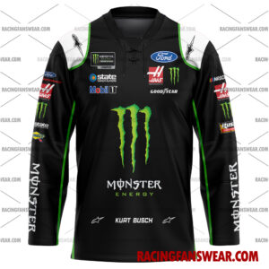 Kurt Busch Nascar Racing 2017 Uniform Apparel Clothes Baseball Jersey Hockey Jersey 3 Nascar store - Loyal fans of Kurt Busch's Men's Baseball Jersey,Women's Baseball Jersey,Kid's Baseball Jersey,Men's Hockey Jerseys,WoMen's Hockey Jerseys,Youth's Hockey Jerseys:vintage nascar racing suit,uniform,apparel,shirts,merch,merchandise,jersey,hoodie,jackets,shorts,sweatshirt,outfits,clothes