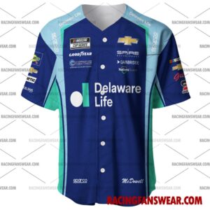 Nascar store - Loyal fans of Michael McDowell's Men's Baseball Jersey,Women's Baseball Jersey,Kid's Baseball Jersey,Men's Hockey Jerseys,WoMen's Hockey Jerseys,Youth's Hockey Jerseys:vintage nascar racing suit,uniform,apparel,shirts,merch,merchandise,jersey,hoodie,jackets,shorts,sweatshirt,outfits,clothes