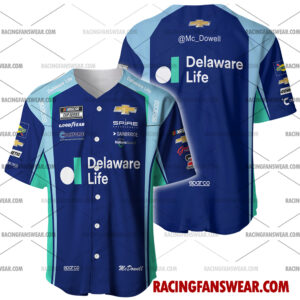 Nascar store - Loyal fans of Michael McDowell's Men's Baseball Jersey,Women's Baseball Jersey,Kid's Baseball Jersey,Men's Hockey Jerseys,WoMen's Hockey Jerseys,Youth's Hockey Jerseys:vintage nascar racing suit,uniform,apparel,shirts,merch,merchandise,jersey,hoodie,jackets,shorts,sweatshirt,outfits,clothes