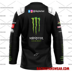 Nascar store - Loyal fans of Riley Herbst's Men's Baseball Jersey,Women's Baseball Jersey,Kid's Baseball Jersey,Men's Hockey Jerseys,WoMen's Hockey Jerseys,Youth's Hockey Jerseys:vintage nascar racing suit,uniform,apparel,shirts,merch,merchandise,jersey,hoodie,jackets,shorts,sweatshirt,outfits,clothes