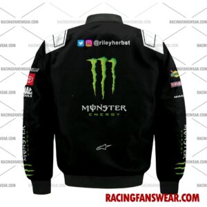 Nascar store - Loyal fans of Riley Herbst's Bomber Jacket,Unisex Thick Coat,Unisex Sleeveless Hoodie,Unisex Hooded T-Shirt,Kid Sleeveless Hoodie,Kid Hooded T-Shirts,Kid Thick Coat:vintage nascar racing suit,uniform,apparel,shirts,merch,merchandise,jersey,hoodie,jackets,shorts,sweatshirt,outfits,clothes