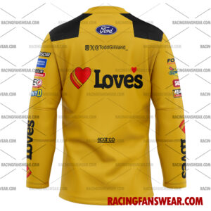 Nascar store - Loyal fans of Todd Gilliland's Men's Baseball Jersey,Women's Baseball Jersey,Kid's Baseball Jersey,Men's Hockey Jerseys,WoMen's Hockey Jerseys,Youth's Hockey Jerseys:vintage nascar racing suit,uniform,apparel,shirts,merch,merchandise,jersey,hoodie,jackets,shorts,sweatshirt,outfits,clothes