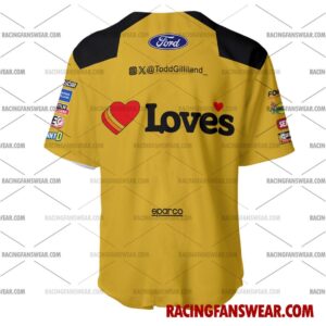 Nascar store - Loyal fans of Todd Gilliland's Men's Baseball Jersey,Women's Baseball Jersey,Kid's Baseball Jersey,Men's Hockey Jerseys,WoMen's Hockey Jerseys,Youth's Hockey Jerseys:vintage nascar racing suit,uniform,apparel,shirts,merch,merchandise,jersey,hoodie,jackets,shorts,sweatshirt,outfits,clothes
