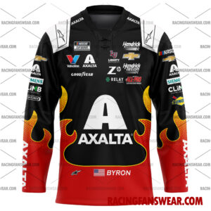 Nascar store - Loyal fans of William Byron's Men's Baseball Jersey,Women's Baseball Jersey,Kid's Baseball Jersey,Men's Hockey Jerseys,WoMen's Hockey Jerseys,Youth's Hockey Jerseys:vintage nascar racing suit,uniform,apparel,shirts,merch,merchandise,jersey,hoodie,jackets,shorts,sweatshirt,outfits,clothes