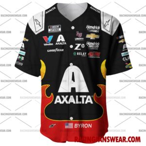 Nascar store - Loyal fans of William Byron's Men's Baseball Jersey,Women's Baseball Jersey,Kid's Baseball Jersey,Men's Hockey Jerseys,WoMen's Hockey Jerseys,Youth's Hockey Jerseys:vintage nascar racing suit,uniform,apparel,shirts,merch,merchandise,jersey,hoodie,jackets,shorts,sweatshirt,outfits,clothes