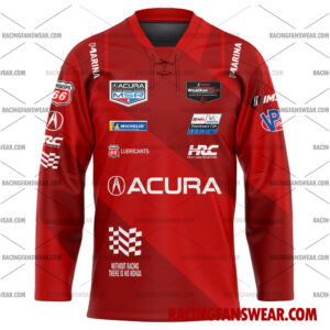 Acura Meyer Shank IMSA Racing 2025 Uniform Apparel Clothes Baseball Jersey Hockey Jersey 3 IMSA store - Loyal fans of Acura Meyer Shank's Men's Baseball Jersey,Women's Baseball Jersey,Kid's Baseball Jersey,Men's Hockey Jerseys,WoMen's Hockey Jerseys,Youth's Hockey Jerseys:vintage IMSA racing suit,uniform,apparel,shirts,merch,merchandise,jersey,hoodie,jackets,shorts,sweatshirt,outfits,clothes