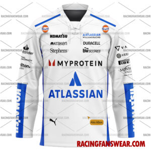 Alexander Albon Formula One Racing 2025 Uniform Apparel Clothes Baseball Jersey Hockey Jersey 3 Formula One store - Loyal fans of Alexander Albon's Men's Baseball Jersey,Women's Baseball Jersey,Kid's Baseball Jersey,Men's Hockey Jerseys,WoMen's Hockey Jerseys,Youth's Hockey Jerseys:vintage formula one racing suit,uniform,apparel,shirts,merch,merchandise,jersey,hoodie,jackets,shorts,sweatshirt,outfits,clothes