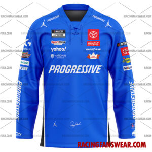 Nascar store - Loyal fans of Denny Hamlin's Men's Baseball Jersey,Women's Baseball Jersey,Kid's Baseball Jersey,Men's Hockey Jerseys,WoMen's Hockey Jerseys,Youth's Hockey Jerseys:vintage nascar racing suit,uniform,apparel,shirts,merch,merchandise,jersey,hoodie,jackets,shorts,sweatshirt,outfits,clothes