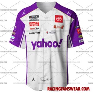 Nascar store - Loyal fans of Denny Hamlin's Men's Baseball Jersey,Women's Baseball Jersey,Kid's Baseball Jersey,Men's Hockey Jerseys,WoMen's Hockey Jerseys,Youth's Hockey Jerseys:vintage nascar racing suit,uniform,apparel,shirts,merch,merchandise,jersey,hoodie,jackets,shorts,sweatshirt,outfits,clothes