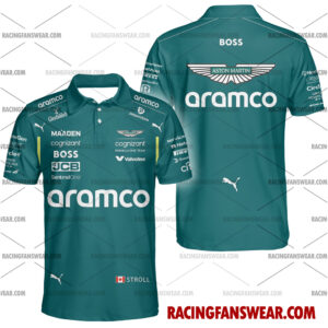 Lance Stroll Formula One Racing 2025 Uniform Apparel Clothes Hawaiian Polo Shirts 3 Formula One store - Loyal fans of Lance Stroll's Unisex Hawaiian Shirt,Unisex Polo Shirt,Kid Hawaiian Shirt,Kid Polo Shirt:vintage formula one racing suit,uniform,apparel,shirts,merch,merchandise,jersey,hoodie,jackets,shorts,sweatshirt,outfits,clothes