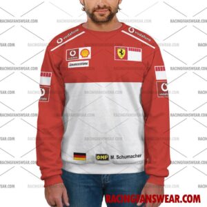 Michael Schumacher Formula One Racing 2006 Uniform Apparel Clothes Sweatshirt Zip Pop Top Hoodie T-Shirt Long Pant 7 Formula One store - Loyal fans of Michael Schumacher's Unisex Hoodie,Unisex Pop Top Hoodie,Unisex Zip Hoodie,Unisex T-Shirt,Unisex Sweatshirt,Unisex Long Pants,Kid Hoodie,Kid Zip Hoodie,Kid T-Shirt,Kid Sweatshirt,Kid Long Pants:vintage formula one racing suit,uniform,apparel,shirts,merch,merchandise,jersey,hoodie,jackets,shorts,sweatshirt,outfits,clothes