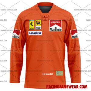 Formula One store - Loyal fans of Nigel Mansell's Men's Baseball Jersey,Women's Baseball Jersey,Kid's Baseball Jersey,Men's Hockey Jerseys,WoMen's Hockey Jerseys,Youth's Hockey Jerseys:vintage formula one racing suit,uniform,apparel,shirts,merch,merchandise,jersey,hoodie,jackets,shorts,sweatshirt,outfits,clothes