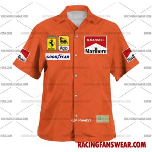 Formula One store - Loyal fans of Nigel Mansell's Unisex Hawaiian Shirt,Unisex Polo Shirt,Kid Hawaiian Shirt,Kid Polo Shirt:vintage formula one racing suit,uniform,apparel,shirts,merch,merchandise,jersey,hoodie,jackets,shorts,sweatshirt,outfits,clothes