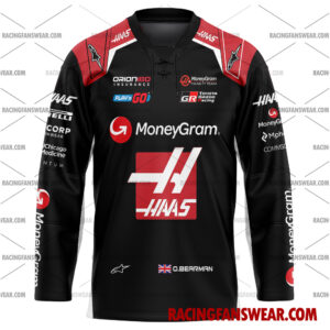 Formula One store - Loyal fans of Oliver Bearman's Men's Baseball Jersey,Women's Baseball Jersey,Kid's Baseball Jersey,Men's Hockey Jerseys,WoMen's Hockey Jerseys,Youth's Hockey Jerseys:vintage formula one racing suit,uniform,apparel,shirts,merch,merchandise,jersey,hoodie,jackets,shorts,sweatshirt,outfits,clothes