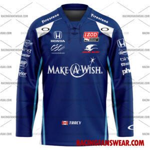 Paul Tracy IndyCar Racing 2011 Uniform Apparel Clothes Baseball Jersey Hockey Jersey 3 IndyCar store - Loyal fans of Paul Tracy's Men's Baseball Jersey,Women's Baseball Jersey,Kid's Baseball Jersey,Men's Hockey Jerseys,WoMen's Hockey Jerseys,Youth's Hockey Jerseys:Vintage indycar racing suit,uniform,apparel,shirts,merch,merchandise,jersey,hoodie,jackets,shorts,sweatshirt,outfits,clothes