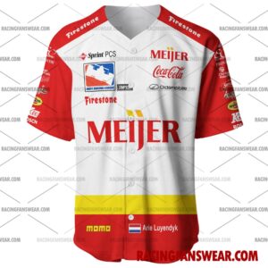 Arie Luyendyk IndyCar Racing 2001 Uniform Apparel Clothes Baseball Jersey Hockey Jersey 1 IndyCar store - Loyal fans of Arie Luyendyk's Men's Baseball Jersey,Women's Baseball Jersey,Kid's Baseball Jersey,Men's Hockey Jerseys,WoMen's Hockey Jerseys,Youth's Hockey Jerseys:Vintage indycar racing suit,uniform,apparel,shirts,merch,merchandise,jersey,hoodie,jackets,shorts,sweatshirt,outfits,clothes