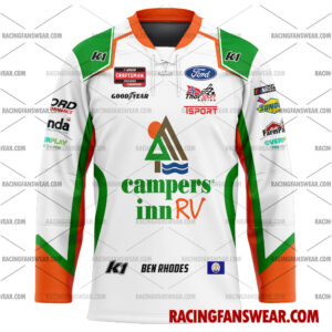Ben Rhodes Nascar Racing 2025 Uniform Apparel Clothes Baseball Jersey Hockey Jersey 3 Nascar store - Loyal fans of Ben Rhodes's Men's Baseball Jersey,Women's Baseball Jersey,Kid's Baseball Jersey,Men's Hockey Jerseys,WoMen's Hockey Jerseys,Youth's Hockey Jerseys:vintage nascar racing suit,uniform,apparel,shirts,merch,merchandise,jersey,hoodie,jackets,shorts,sweatshirt,outfits,clothes