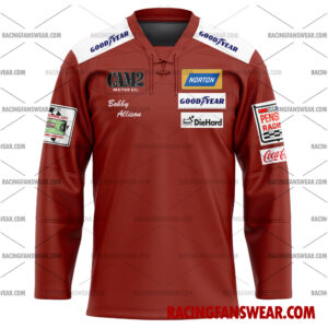 Bobby Allison IndyCar Racing 1975 Uniform Apparel Clothes Baseball Jersey Hockey Jersey 3 IndyCar store - Loyal fans of Bobby Allison's Men's Baseball Jersey,Women's Baseball Jersey,Kid's Baseball Jersey,Men's Hockey Jerseys,WoMen's Hockey Jerseys,Youth's Hockey Jerseys:Vintage indycar racing suit,uniform,apparel,shirts,merch,merchandise,jersey,hoodie,jackets,shorts,sweatshirt,outfits,clothes
