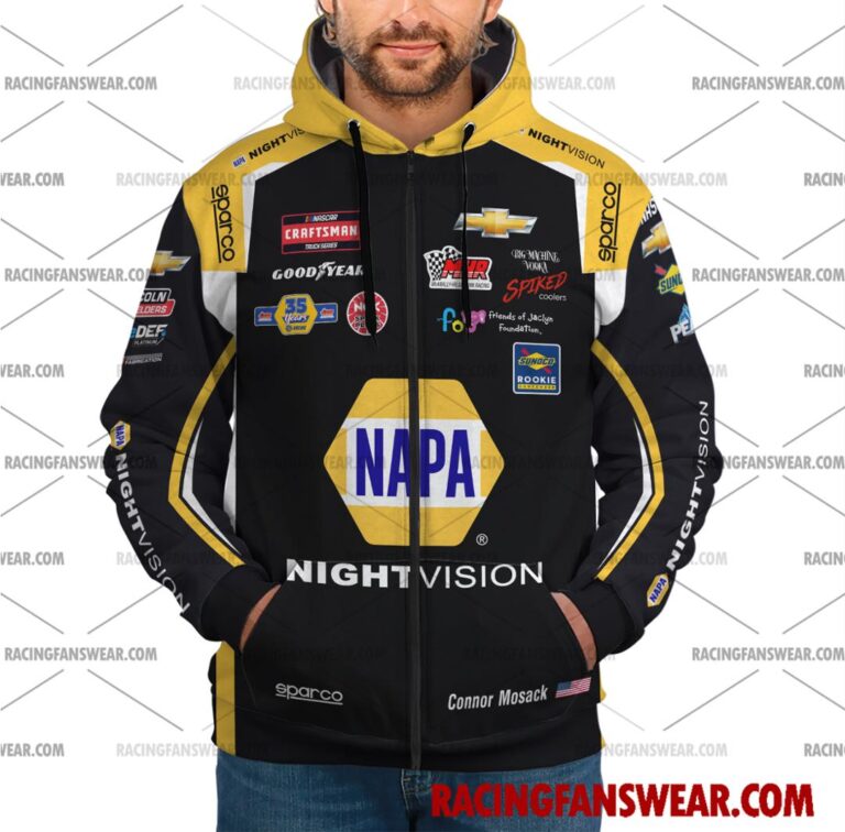 Nascar store - Loyal fans of Connor Mosack's Unisex Hoodie,Unisex Pop Top Hoodie,Unisex Zip Hoodie,Unisex T-Shirt,Unisex Sweatshirt,Unisex Long Pants,Kid Hoodie,Kid Zip Hoodie,Kid T-Shirt,Kid Sweatshirt,Kid Long Pants:vintage nascar racing suit,uniform,apparel,shirts,merch,merchandise,jersey,hoodie,jackets,shorts,sweatshirt,outfits,clothes