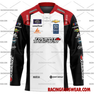 Garrett Smithley Nascar Racing 2025 Uniform Apparel Clothes Baseball Jersey Hockey Jersey 3 Nascar store - Loyal fans of Garrett Smithley's Men's Baseball Jersey,Women's Baseball Jersey,Kid's Baseball Jersey,Men's Hockey Jerseys,WoMen's Hockey Jerseys,Youth's Hockey Jerseys:vintage nascar racing suit,uniform,apparel,shirts,merch,merchandise,jersey,hoodie,jackets,shorts,sweatshirt,outfits,clothes