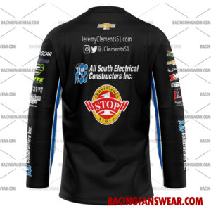 Jeremy Clements Nascar Racing 2025 Uniform Apparel Clothes Baseball Jersey Hockey Jersey 4 Nascar store - Loyal fans of Jeremy Clements's Men's Baseball Jersey,Women's Baseball Jersey,Kid's Baseball Jersey,Men's Hockey Jerseys,WoMen's Hockey Jerseys,Youth's Hockey Jerseys:vintage nascar racing suit,uniform,apparel,shirts,merch,merchandise,jersey,hoodie,jackets,shorts,sweatshirt,outfits,clothes