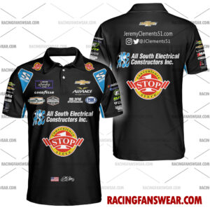 Jeremy Clements Nascar Racing 2025 Uniform Apparel Clothes Hawaiian Polo Shirts 3 Nascar store - Loyal fans of Jeremy Clements's Unisex Hawaiian Shirt,Unisex Polo Shirt,Kid Hawaiian Shirt,Kid Polo Shirt:vintage nascar racing suit,uniform,apparel,shirts,merch,merchandise,jersey,hoodie,jackets,shorts,sweatshirt,outfits,clothes
