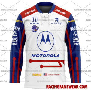 Michael Andretti IndyCar Racing 2001 Uniform Apparel Clothes Baseball Jersey Hockey Jersey 3 IndyCar store - Loyal fans of Michael Andretti's Men's Baseball Jersey,Women's Baseball Jersey,Kid's Baseball Jersey,Men's Hockey Jerseys,WoMen's Hockey Jerseys,Youth's Hockey Jerseys:Vintage indycar racing suit,uniform,apparel,shirts,merch,merchandise,jersey,hoodie,jackets,shorts,sweatshirt,outfits,clothes