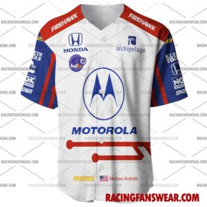 Michael Andretti IndyCar Racing 2001 Uniform Apparel Clothes Baseball Jersey Hockey Jersey 1 IndyCar store - Loyal fans of Michael Andretti's Men's Baseball Jersey,Women's Baseball Jersey,Kid's Baseball Jersey,Men's Hockey Jerseys,WoMen's Hockey Jerseys,Youth's Hockey Jerseys:Vintage indycar racing suit,uniform,apparel,shirts,merch,merchandise,jersey,hoodie,jackets,shorts,sweatshirt,outfits,clothes