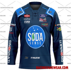 Ty Majeski Nascar Racing 2025 Uniform Apparel Clothes Baseball Jersey Hockey Jersey 3 Nascar store - Loyal fans of Ty Majeski's Men's Baseball Jersey,Women's Baseball Jersey,Kid's Baseball Jersey,Men's Hockey Jerseys,WoMen's Hockey Jerseys,Youth's Hockey Jerseys:vintage nascar racing suit,uniform,apparel,shirts,merch,merchandise,jersey,hoodie,jackets,shorts,sweatshirt,outfits,clothes