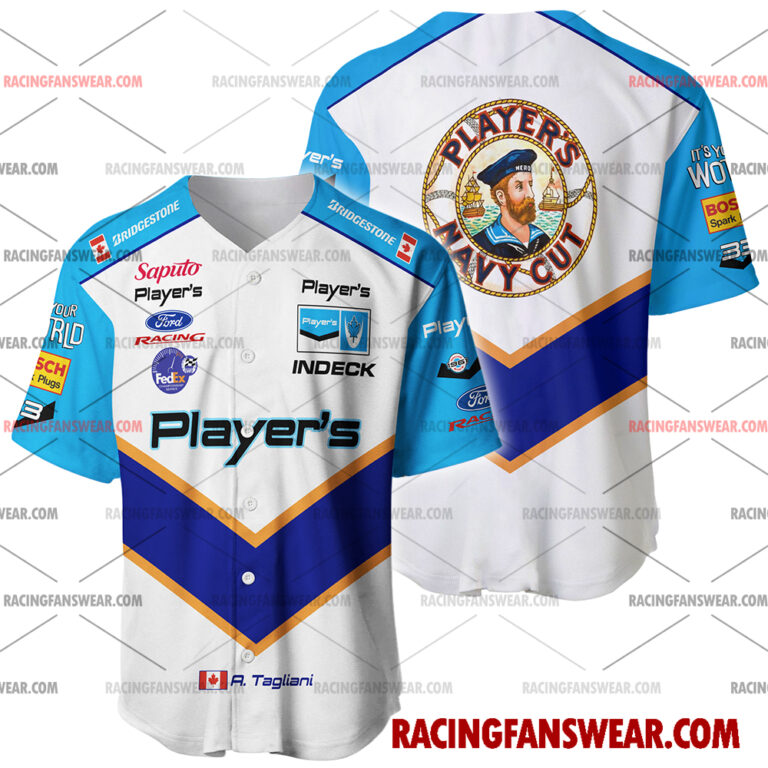 IndyCar store - Loyal fans of Alex Tagliani's Men's Baseball Jersey,Women's Baseball Jersey,Kid's Baseball Jersey,Men's Hockey Jerseys,WoMen's Hockey Jerseys,Youth's Hockey Jerseys:Vintage indycar racing suit,uniform,apparel,shirts,merch,merchandise,jersey,hoodie,jackets,shorts,sweatshirt,outfits,clothes