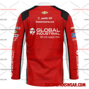 Nascar store - Loyal fans of Austin Hill's Men's Baseball Jersey,Women's Baseball Jersey,Kid's Baseball Jersey,Men's Hockey Jerseys,WoMen's Hockey Jerseys,Youth's Hockey Jerseys:vintage nascar racing suit,uniform,apparel,shirts,merch,merchandise,jersey,hoodie,jackets,shorts,sweatshirt,outfits,clothes