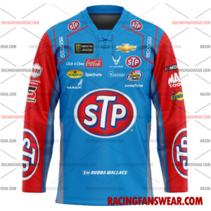 Nascar store - Loyal fans of Bubba Wallace's Men's Baseball Jersey,Women's Baseball Jersey,Kid's Baseball Jersey,Men's Hockey Jerseys,WoMen's Hockey Jerseys,Youth's Hockey Jerseys:vintage nascar racing suit,uniform,apparel,shirts,merch,merchandise,jersey,hoodie,jackets,shorts,sweatshirt,outfits,clothes