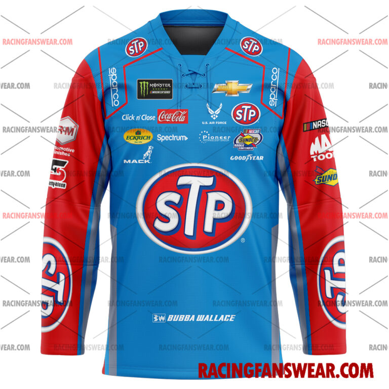 Nascar store - Loyal fans of Bubba Wallace's Men's Baseball Jersey,Women's Baseball Jersey,Kid's Baseball Jersey,Men's Hockey Jerseys,WoMen's Hockey Jerseys,Youth's Hockey Jerseys:vintage nascar racing suit,uniform,apparel,shirts,merch,merchandise,jersey,hoodie,jackets,shorts,sweatshirt,outfits,clothes