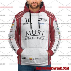 Carlos Munoz IndyCar Racing 2016 Uniform Apparel Clothes Sweatshirt Zip Pop Top Hoodie T-Shirt Long Pant 1 IndyCar store - Loyal fans of Carlos Munoz's Unisex Hoodie,Unisex Pop Top Hoodie,Unisex Zip Hoodie,Unisex T-Shirt,Unisex Sweatshirt,Unisex Long Pants,Kid Hoodie,Kid Zip Hoodie,Kid T-Shirt,Kid Sweatshirt,Kid Long Pants:Vintage indycar racing suit,uniform,apparel,shirts,merch,merchandise,jersey,hoodie,jackets,shorts,sweatshirt,outfits,clothes