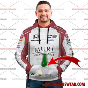 Carlos Munoz IndyCar Racing 2016 Uniform Apparel Clothes Sweatshirt Zip Pop Top Hoodie T-Shirt Long Pant 3 IndyCar store - Loyal fans of Carlos Munoz's Unisex Hoodie,Unisex Pop Top Hoodie,Unisex Zip Hoodie,Unisex T-Shirt,Unisex Sweatshirt,Unisex Long Pants,Kid Hoodie,Kid Zip Hoodie,Kid T-Shirt,Kid Sweatshirt,Kid Long Pants:Vintage indycar racing suit,uniform,apparel,shirts,merch,merchandise,jersey,hoodie,jackets,shorts,sweatshirt,outfits,clothes