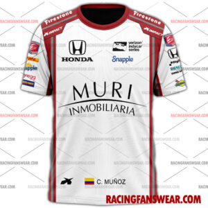 Carlos Munoz IndyCar Racing 2016 Uniform Apparel Clothes Sweatshirt Zip Pop Top Hoodie T-Shirt Long Pant 5 IndyCar store - Loyal fans of Carlos Munoz's Unisex Hoodie,Unisex Pop Top Hoodie,Unisex Zip Hoodie,Unisex T-Shirt,Unisex Sweatshirt,Unisex Long Pants,Kid Hoodie,Kid Zip Hoodie,Kid T-Shirt,Kid Sweatshirt,Kid Long Pants:Vintage indycar racing suit,uniform,apparel,shirts,merch,merchandise,jersey,hoodie,jackets,shorts,sweatshirt,outfits,clothes